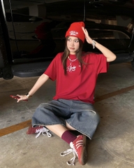 Áo phông local brand nam nữ basic unisex tay lỡ oversize phong cách streetwear 250gsm 100% cotton THƯ PHÁP WRITE