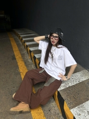 Áo thun boxy tee local brand Cloudzy unisex phông tay lỡ nữ cotton phối màu form rộng boxy VIBE
