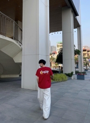 [BST TẾT 2026] Áo thun tết 2026 CLOUDZY local brand form rộng unisex năm ngọ màu đỏ vải 250gsm 100% cotton mềm mịn HORSE