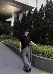 Áo polo CLOUDZY unisex form rộng áo có cổ pima cotton thấm hút tốt in logo áo phông nam nữ 100% cotton 250gsm PL CORE