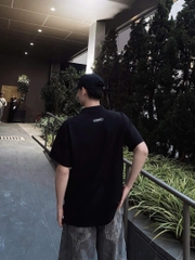 Áo polo CLOUDZY unisex form rộng áo có cổ pima cotton thấm hút tốt in logo áo phông nam nữ 100% cotton 250gsm PL CORE