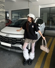 áo thun boxy CLOUDZY form boxy local brand in hình phối màu 100% cotton 250GSM dày dặn áo phông unisex nam nữ MIX