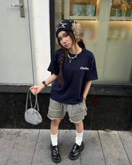 Áo thun local brand CLOUDZY basic 100% cotton 250GSM dày dặn áo cơ bản áo phông unisex thời trang nam nữ OVER CORE