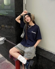 Áo thun local brand CLOUDZY basic 100% cotton 250GSM dày dặn áo cơ bản áo phông unisex thời trang nam nữ OVER CORE