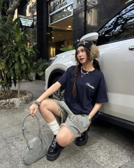 Áo thun local brand CLOUDZY basic 100% cotton 250GSM dày dặn áo cơ bản áo phông unisex thời trang nam nữ OVER CORE