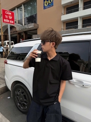 Áo thun nam polo nữ phông có cổ local brand unisex thoáng khí thoải mái oversize POLO TRƠN CLOUDZY