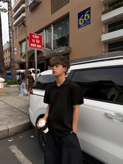 Áo thun nam polo nữ phông có cổ local brand unisex thoáng khí thoải mái oversize POLO TRƠN CLOUDZY