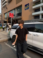 Áo thun nam polo nữ phông có cổ local brand unisex thoáng khí thoải mái oversize POLO TRƠN CLOUDZY