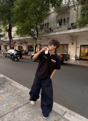Áo thun POLO ES.SEN.TIAL CLOUDZY nam nữ phông basic cotton mềm mịn local brand unisex đẹp oversize