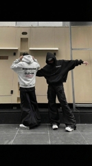 Áo hoodie boxy nỉ dày dặn local brand Cloudzy CLZ+84 nam nữ form rộng basic unisex có mũ siêu to