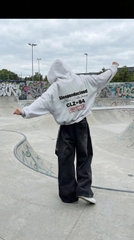 Áo hoodie boxy nỉ dày dặn local brand Cloudzy CLZ+84 nam nữ form rộng basic unisex có mũ siêu to