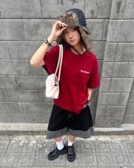 [BST HÈ] Áo thun oversize phong cách streetwear 2026 CLOUDZY unisex 100% cotton 250GSM áo phông mùa hè FEAR