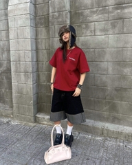 [BST HÈ] Áo thun oversize phong cách streetwear 2026 CLOUDZY unisex 100% cotton 250GSM áo phông mùa hè FEAR