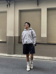 Quần short nam trơn nỉ cotton quần đùi nữ mềm mịn local brand CLOUDZY unisex bigsize SHORT TRƠN 2