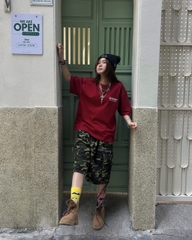 Áo thun form oversize CLOUDZY unisex local brand 100% cotton 250GSM áo phông nam nữ hè phong cách streetwear WISH