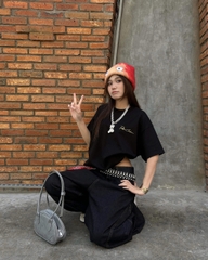 Áo thun boxy CLOUDZY form boxy local brand in chữ ký con dấu 100% cotton 250GSM dày dặn áo phông unisex nam nữ REST