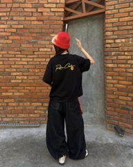 Áo thun boxy CLOUDZY form boxy local brand in chữ ký con dấu 100% cotton 250GSM dày dặn áo phông unisex nam nữ REST