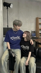 [NEW] Áo phông boxy CLOUDZY in chữ cotton 100% 250gsm áo thun local brand nam nữ unisex form rộng basic streetwear INTO