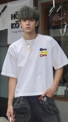 [NEW] Áo thun boxy in logo vải cotton 100% 250gsm form rộng nam nữ áo phông local brand CLOUDZY streetwear basic LUCKY