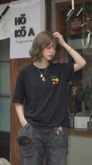 [NEW] Áo thun boxy in logo vải cotton 100% 250gsm form rộng nam nữ áo phông local brand CLOUDZY streetwear basic LUCKY