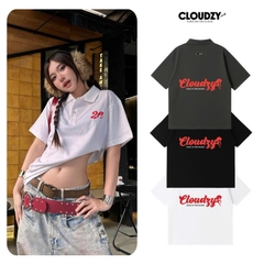 Áo polo tết 2026 CLOUDZY unisex form rộng áo có cổ pima cotton thấm hút tốt áo POLO nam nữ 100% cotton 250gsm STEED