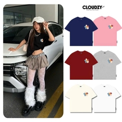 áo thun boxy CLOUDZY form boxy local brand in hình phối màu 100% cotton 250GSM dày dặn áo phông unisex nam nữ MIX