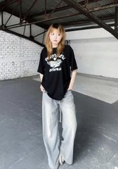 Áo thun oversize cotton 100% 250gsm áo phông local brand CLOUDZY unisex LOYAL