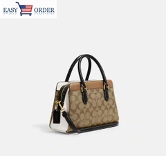Túi COACH Mini Darcie Carryall In Colorblock Signature Canvas