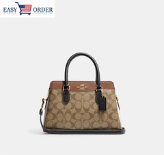 Túi COACH Mini Darcie Carryall In Colorblock Signature Canvas