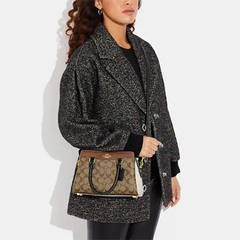 Túi COACH Mini Darcie Carryall In Colorblock Signature Canvas