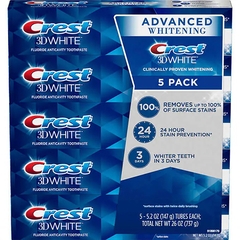 Kem đánh răng Crest 3D White Advanced Whitening