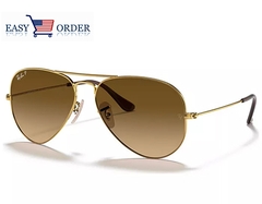 Ray-Ban Kính phân cực Unisex, RB3025 AVIATOR CLASSIC