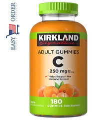 Kirkland Signature Vitamin C 250 mg., 180 viên kẹo dẻo