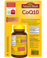 Hỗ trợ tim mạch Nature Made CoQ10 200 mg., 140 Viên