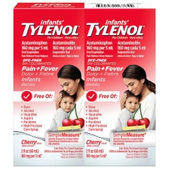 Tylenol Giảm Đau & Sốt Hương Anh Đào Cho Trẻ Sơ Sinh, 4 fl oz