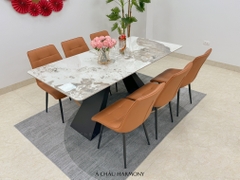 Set bàn ăn Elliot 6 ghế