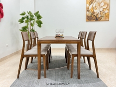 Set bàn ăn Stockholm 6 ghế