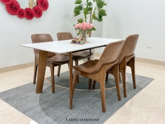 Set bàn ăn Howard 4 ghế