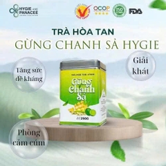 TRÀ HOA TAN - GỪNG CHANH SẢ HYGIE