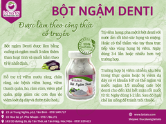 Bột Denti Ngậm