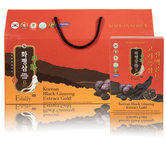 Nước Hắc Sâm Tỏi Đen Edally ( HYA PYUNG SAM KOREAN BLACK GINSENG EXTRACT GOLD)