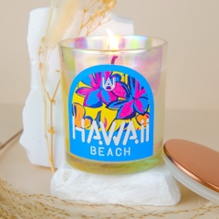 WAC - Nến thơm HAWAII BEACH (Hoa Sứ)