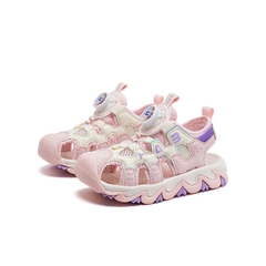 Giày Sandal trẻ em Fandy Kids Khóa vặn Eva Hồng Pastel AU7880