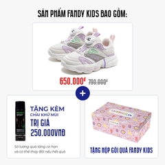 Giày thể thao trẻ em Fandy Kids Cloud Cream Pastel F8007