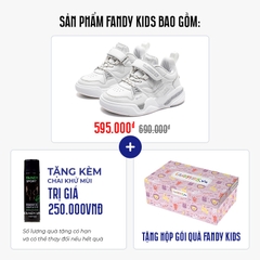 Giày thể thao trẻ em Fandy Kids Eva Trắng GS8019G