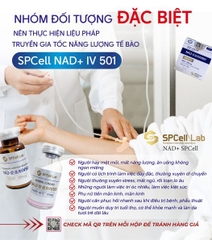 NAD+ IV 501 SP CELL LAB 300MG TRUYỀN TRẮNG / BÍ QUYẾT LÀN DA TRẮNG HỒNG VÀ NĂNG LƯỢNG SỐNG TRẺ