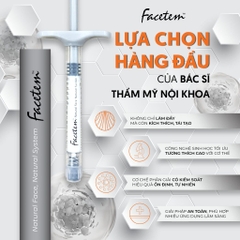 Facetem – Chất Làm Đầy CaHA Công Nghệ Lattice-Pore, Tái Tạo Collagen Nội Sinh Bền Vững (1.5 - 2 Năm)