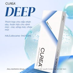 CUREA DEEP / FILLER ĐỊNH HÌNH CẰM, TẠO HÌNH MÁ BABY VÀ PHỤC HỒI THỂ TÍCH THÁI DƯƠNG HÓP
