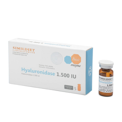 HYALURONIDASE 1.500 IU 5 VIALES / ENZYM TAN FILLER, GIẢM SẦN VỎ CAM, GIẢM BÉO DO TÍCH NƯỚC, HỖ TRỢ GIẢM CÂN HIỂU QUẢ 