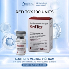 RED TOX 100 UNITS / BOTOX TIÊM XÓA NHĂN, THON GỌN HÀM VÀ BẮP CHÂN, BẮT TAY HAY ĐIỀU TRỊ HÔI NÁCH